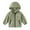 Green, variant on Kids 2025 New Thin Hooded Casual Windbreaker For Boys Children Coats Winter