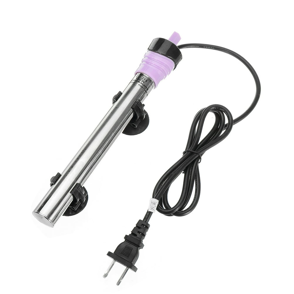 100300W 110V Submersible Aquarium Heater For Fish Tank Stainless Steel