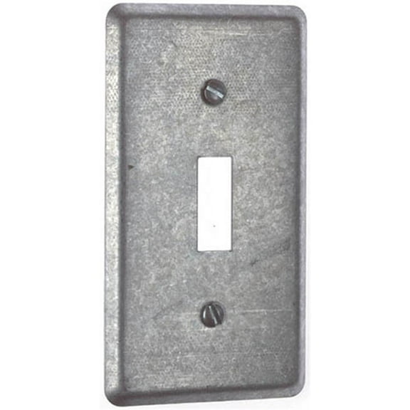 Raco Single Toggle Switch 4 In. x 2-1/8 In. Handy Box Cover