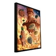 thumbnail image 2 of ArtWall Luis Peres "Rusting World" Floater Framed Gallery-Wrapped Canvas, 2 of 2
