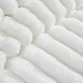 thumbnail image 4 of Sieno 4pc King Comforter Set, White Faux Fur and Micro Mink Backing, 4 of 6