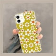thumbnail image 2 of Green White Daisies Case Compatible with iPhone 11,Unique Art Design TPU Bumper Cover Case, 2 of 6