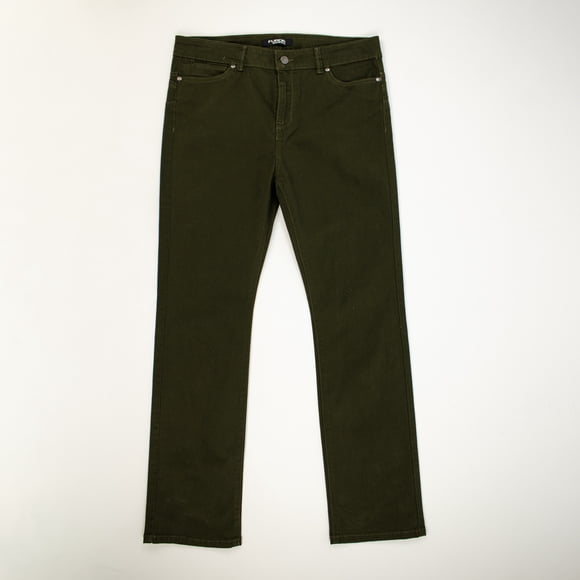 Jeans Furor para Mujer, Recto Verde Talla 34