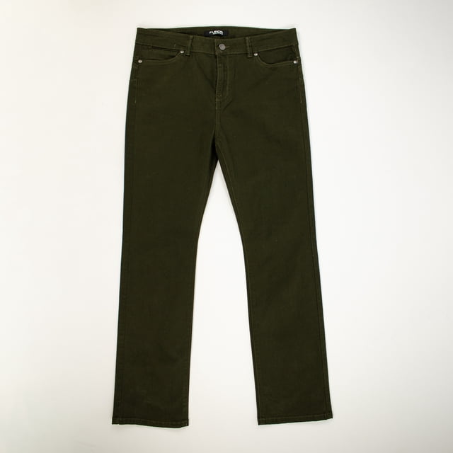 Jeans Furor para Mujer, Recto Verde Talla 34