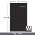 thumbnail image 3 of 2023-2024 Office Depot® Brand Weekly Academic Planner, 4" x 6-3/8", 30% Recycled, Black, July 2023 to June 2024, 3 of 5