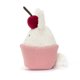 thumbnail image 2 of 5.51" Jellycat Dainty Dessert Bunny Cupcake Stuffed Animal, Emotional Comfort Toys for Kids, Cuddly Kids Toys, 2 of 3