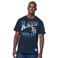 thumbnail image 2 of Men's Starter  Navy/Heather Gray Tampa Bay Rays Two-Pack T-Shirt Set, 2 of 5