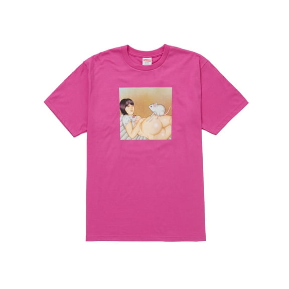 Supreme Men's Mouse Tee (SS25) Fuchsia, from StockX