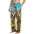 thumbnail image 2 of Balery Men'S Different Construction Site Vehicles Pants,Sleepwear Pants,Pajama Pants,Pj Bottoms Drawstring And Pockets-Small, 2 of 9