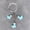 Three Blue, variant on Duck Keychain Cute Animal Pendant Key Chain for Women and Girls Trendy Fashion Accessories Gift Duck Keyring Decoration