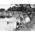 thumbnail image 2 of Boys Enjoying A Swim At The White Elephant Camp In Elwood History (36 x 24), 2 of 2