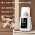thumbnail image 2 of HIBIBUD 2026 New Bottle Warmer Compact Convenient Portable Bottle Warmer Efficient Bottle Warmer on the Go for Travel Home Car White&Pink 110V, 2 of 7