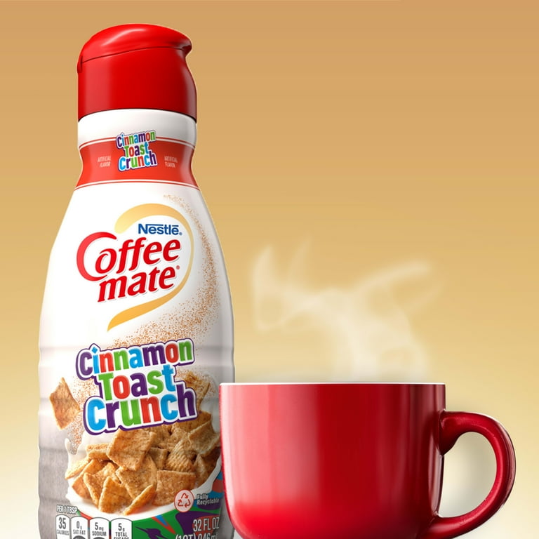Nestle Coffee mate Cinnamon Toast Crunch Liquid Coffee Creamer 32