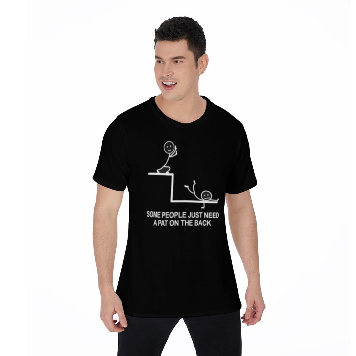 Courage Funny Stick Figure Saying T 