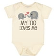 thumbnail image 3 of Inktastic My Tio Loves Me Childs Boys or Girls Baby Bodysuit, 3 of 5