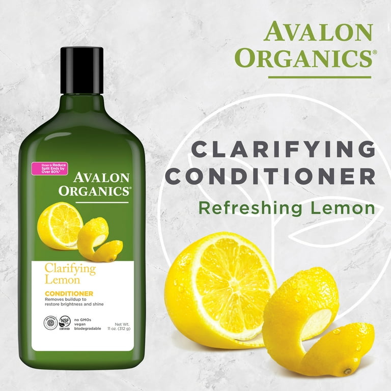 Avalon Organics, Clarifying Lemon Conditioner, 11 oz, Deep