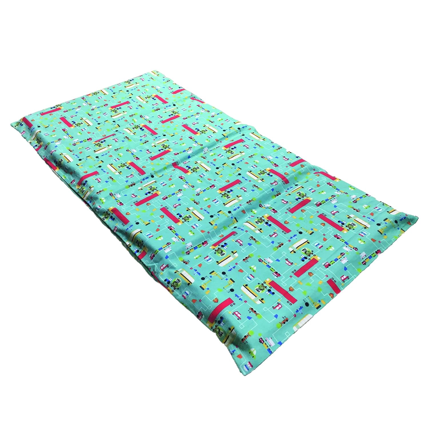 PBS Kids KinderMat Bettlaken – 100 % Baumwolle, Für Liegematten 48,3 X 114,3 Cm, 5 Bunte Designs, Waschbar