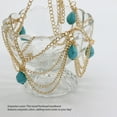 thumbnail image 4 of Diadema con borlas, diadema de joyería de 21,7 pulgadas de largo, diadema de joyería, cadena para la cabeza estilo bohemio, valor inmejorable, 4 of 9