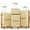 Apricot Cream+Polypropylene, variant on LHYY Luggage Sets 4 Piece(14/20/24/28) PP Lightweight Durable Expandable suitcase