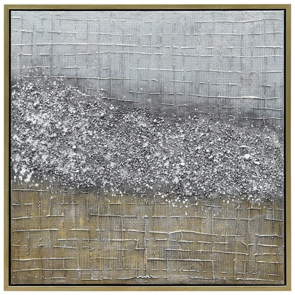 Empire Art Direct Matter Textured Metallic Hand Painted Wall Art, 36" x 36" x 1.5", Ready to Hang