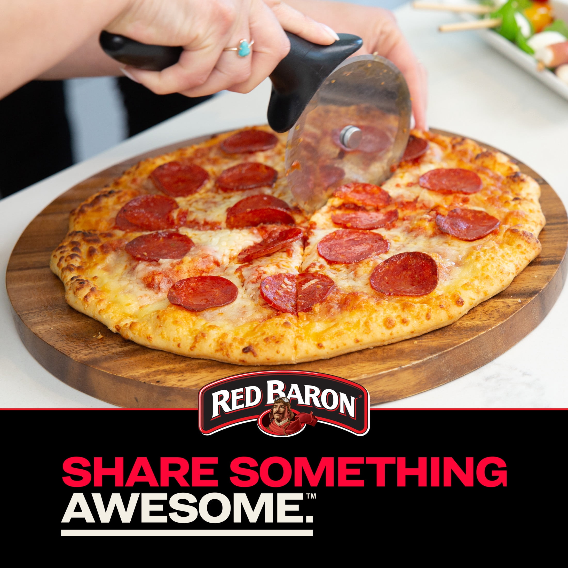 Red Baron Pepperoni Pizza | Frozen product safety - Walmart