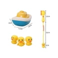 thumbnail image 3 of Juguete de baño para bebé JAMW Aspersión de agua pato amarillo, 3 of 5