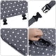 thumbnail image 5 of Trona de viaje (gris) Asiento fácil portátil - Silla elevadora para niños, funda de asiento para trona para niños pequeños - Ajustable, segura, lavable - Fácil de llevar en el bolso, 5 of 5
