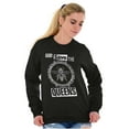 thumbnail image 4 of God Save the Queen Bee Cute Funny Unisex Plus Fleece Graphic Sweatshirt Brisco Brands 5X, 4 of 5