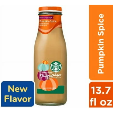 Starbucks Frappuccino Pumpkin Spice Iced Coffee Bottle 13.7 fl oz.