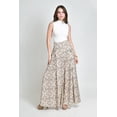 thumbnail image 4 of Pantalon tipo palazzo Roman Fashion /Juvenil, 2632 (Beige geometrico) beige CH, 4 of 5