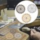 thumbnail image 4 of 60 piezas de accesorios para bisutería DIY, materiales para hacer joyas, diseño hueco, piezas redondas, 4 of 8