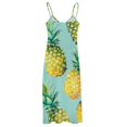 thumbnail image 5 of Lunarable Pineapple Fine Art Sleeveless Dress Summer Dress Woman 2025, 5 of 7