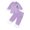 e-Purple, variant on WENXIAOO Kids Christmas Pajamas for Kids Santa Pajamas Satin Pajama Set Long Sleeve 2 Piece Sleepwear Button-Down Holiday Pjs Kids Girl Pajamas Size 10-11 Years