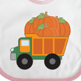 thumbnail image 4 of Inktastic Pumpkin Truck Thanksgiving Halloween Boys or Girls Baby Bib, 4 of 4