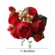 thumbnail image 3 of 2pc Beautiful Artificial Silk Fake Flowers Wedding Valentines Bouquet Bridal Decor, 3 of 8