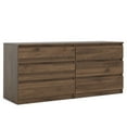 thumbnail image 3 of Scottsdale 6 Drawer Double Dresser, Walnut, 3 of 14