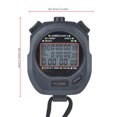 thumbnail image 4 of 23 digit Electronic Stopwatch, Stopwatch, 1/100 second 60 track for game Professional competition, 4 of 8