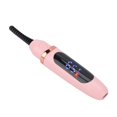 thumbnail image 2 of Rizador de pestañas calentado de larga duración, recargable por USB, con pantalla digital LED ajustable a 3 temperaturas para mujeres., 2 of 14