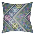 thumbnail image 3 of Artistic Weavers LOTA1509-2626 Lolita Square Pillow Kelly Green & Teal - 26 x 26 in., 3 of 6
