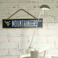 thumbnail image 2 of NCAA West Virginia Prime 4" x 17" Wood Sign with Rope, 2 of 2