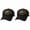 Double Black, variant on 2 Packs Americana Retro Hat for Men & Women - Commemorative 250th Anniversary Embroidered Baseball Cap
