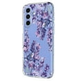 thumbnail image 2 of Compatible with Samsung Galaxy A26 5G Case Clear with Flower Design, Cute Soft Silicone TPU Floral Aesthetic Women Girls Transparent Protective Shockproof Anti-Scratch Anti-Yellow Phone Cover, E, 2 of 9