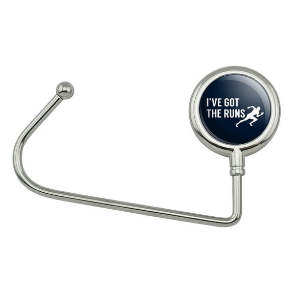 I've Got The Runs Running Runner Funny Purse Bag Hanger Holder Hook