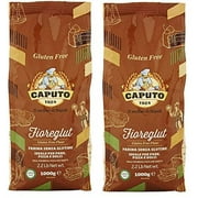 Antimo Caputo Gluten Free Pizza Flour 2.2lb - All Natural Multi Purpose Flour & Starch Blend for Baking Pizza, Bread, & Pasta (2 Pack)