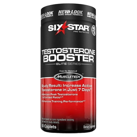 Six Star Testosterone Booster Elite Series Caplets 60 each