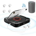 thumbnail image 3 of Portable CD Player with 5 Playback Modes Touchscreen Headphones Anti-Skip Shockproof Small Music CD Walkman for Students Kids Men Women, 3 of 8