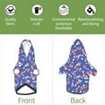thumbnail image 6 of Honeii Beautiful Koi Fish Print Small Dog Hoodies Pet Hooded Sweatshirts Fall Winter Puppy Cat Sweaters Warm Clothes for Small Dogs Outfits Costume-Medium, 6 of 7