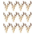 thumbnail image 5 of Octpeak 12Pcs Deer Head Patches Embroidered Iron On Patch For  Clothing Luggage Decoration, Embroidered Patches,Embroidered Patches, 5 of 8