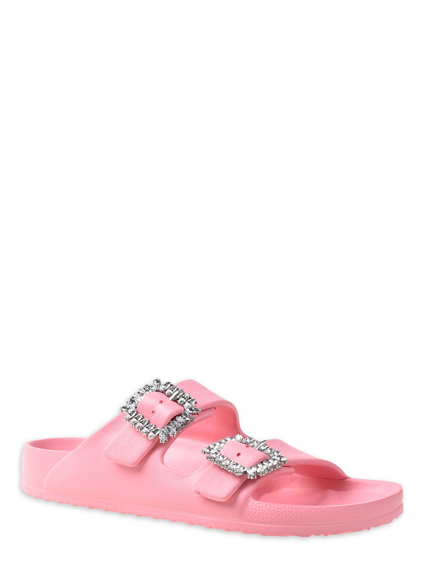 Madden NYC Women's Embellished Two Buckle Sandal