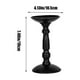 thumbnail image 3 of Juego de 3 candelabros decorativos de hierro | Candelabros de metal estilo europeo negro para decoración del hogar | Centro de mesa para cenas románticas y fiestas, 3 of 6